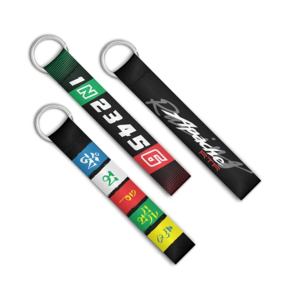 Bike keychain Apache flag keychain