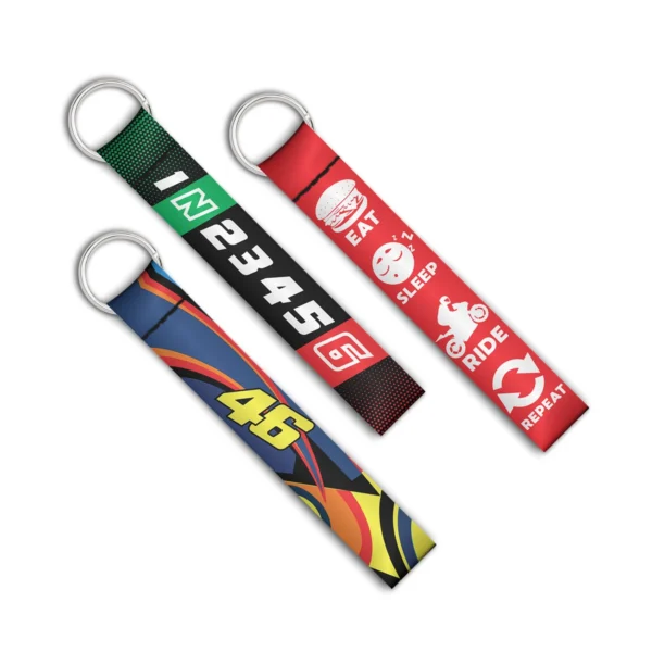 Bike Keychain Eat sleep ride repeat keychain