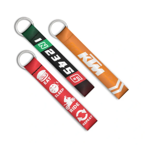 Bike keychain KTM Eat sleep ride repeat keychain