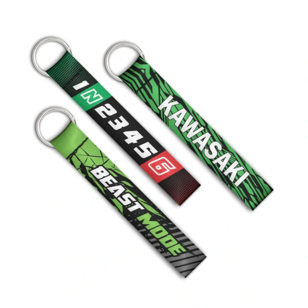 Bike keychain kawasaki beast mode keychain